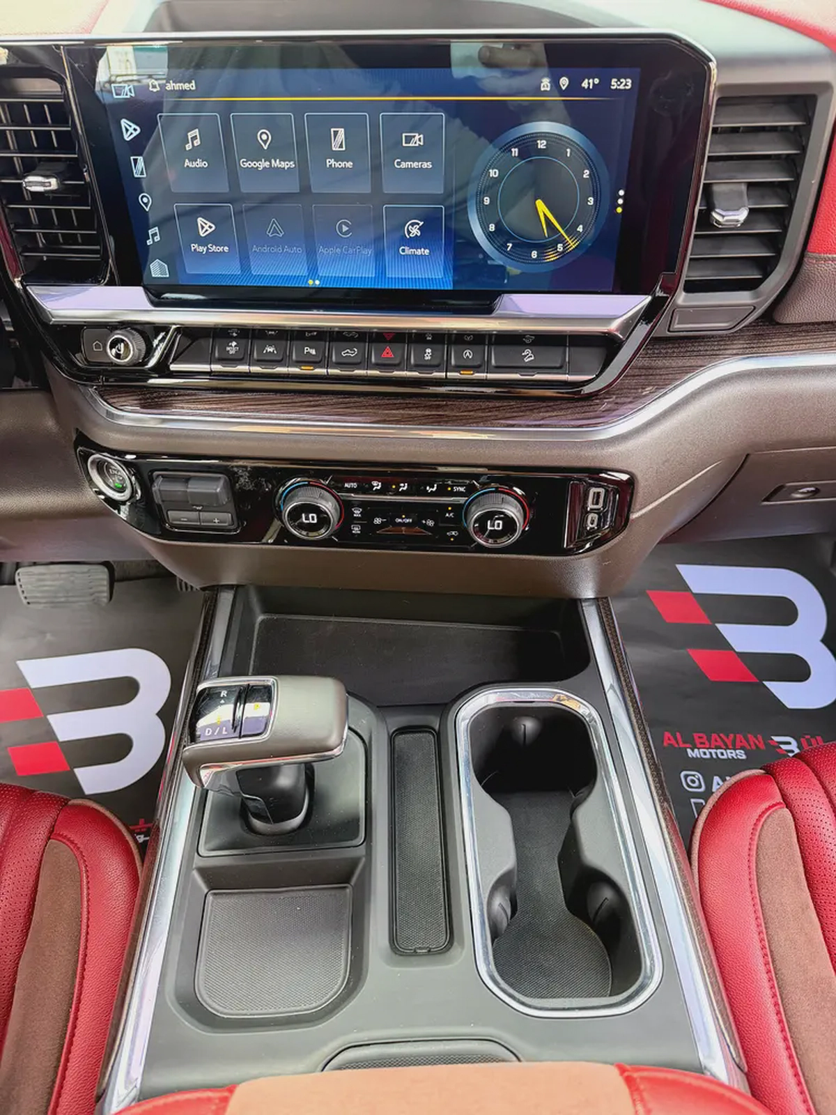 شيفروليه سيلفرادو تريل بوس ابيض/احمر خليجي 2023 Chevrolet Silverado 1500 LT Trail Boss | GCC Specs-11-11