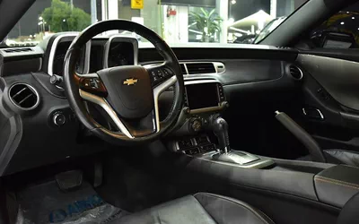 Chevrolet Camaro RS ( 2014 Model ) in Black Color GCC Specs-12