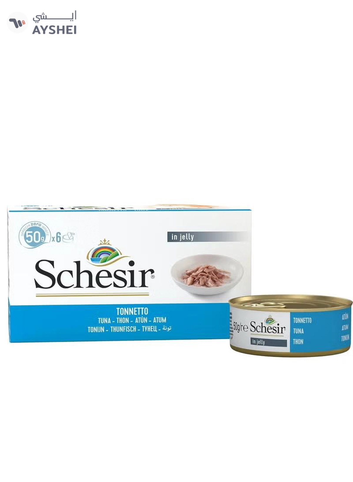 Schesir Cat Wet Food With Tuna [Weight - 300g]-6-6