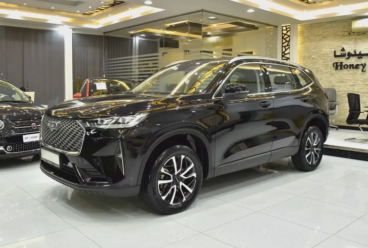 AED 706 EMi for 5Yrs | Haval H6 2.0 GDiT ( 2024 Model ) in Black Color GCC Specs-1-1