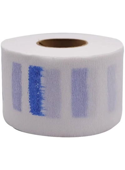ORiTi 5pcsl Professional Disposable Barber Neck Strip - Stretchy Paper Neck Band-0