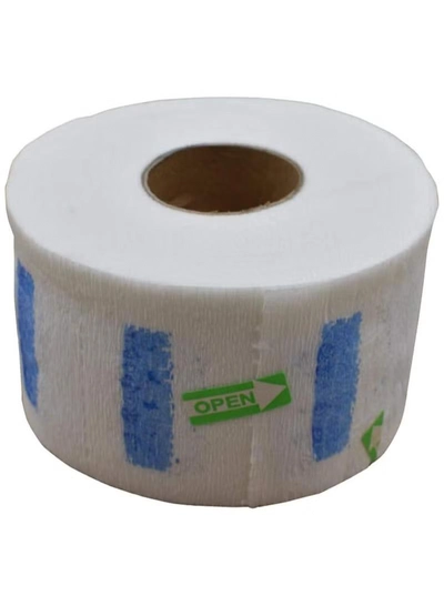 ORiTi 5pcsl Professional Disposable Barber Neck Strip - Stretchy Paper Neck Band-4
