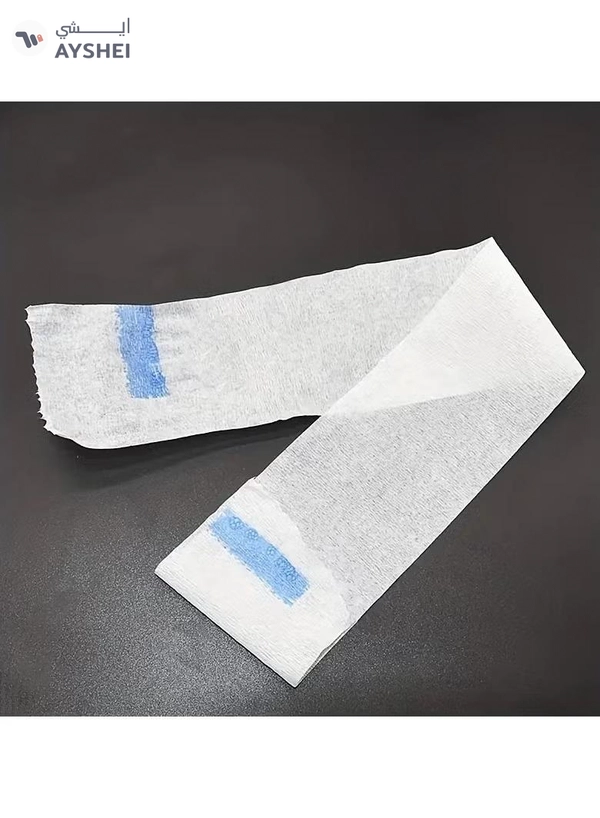 ORiTi 5pcsl Professional Disposable Barber Neck Strip - Stretchy Paper Neck Band