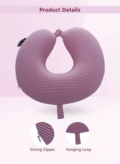 ParaJohn Deluxe Memory Foam Neck Pillow - Ultimate Comfort and Support for Travel, Restful Sleep, and Neck Pain Relief-3