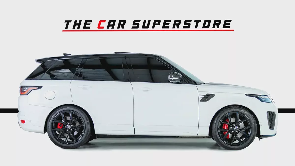 Range Rover Sport SVR Carbon Edition-Low Mileage-1 Owner-Very Well Maintained-Just been serviced-8-8