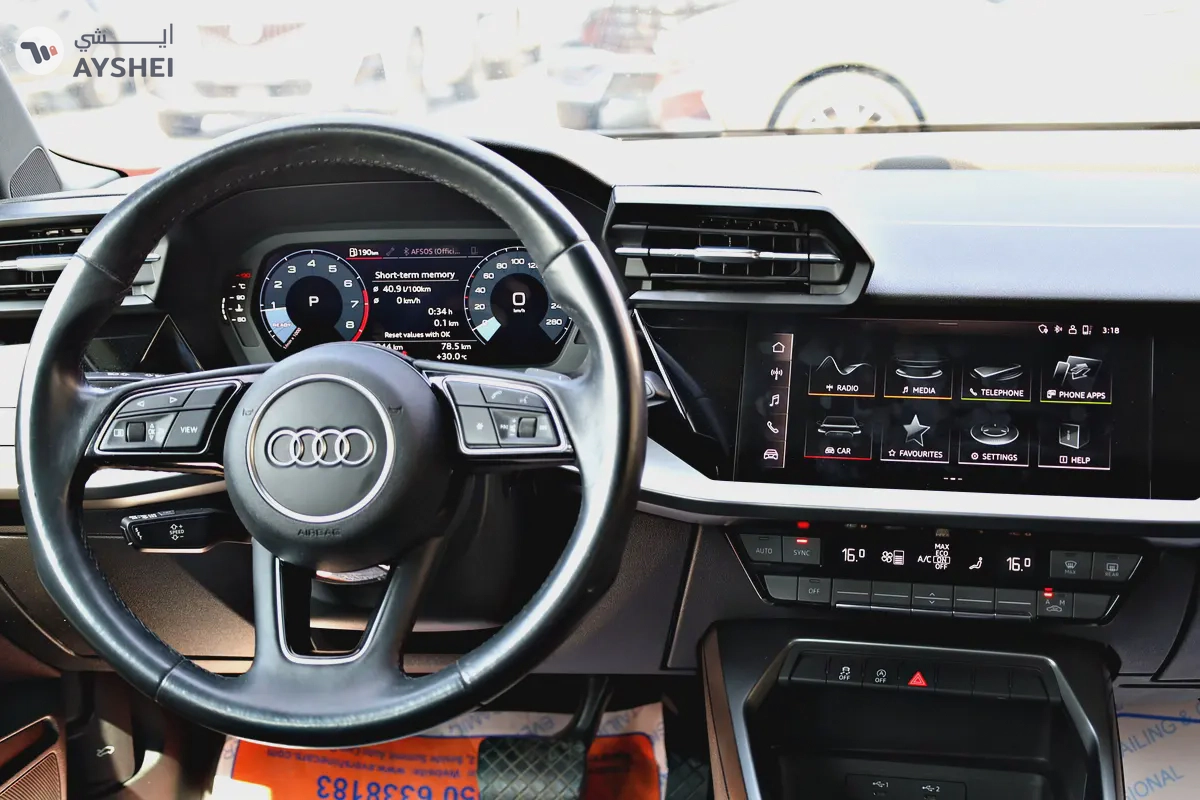 1300 Gcc Specs Audi A3 2021 Model Available On 0% Down-Payment or Cash.-19-19