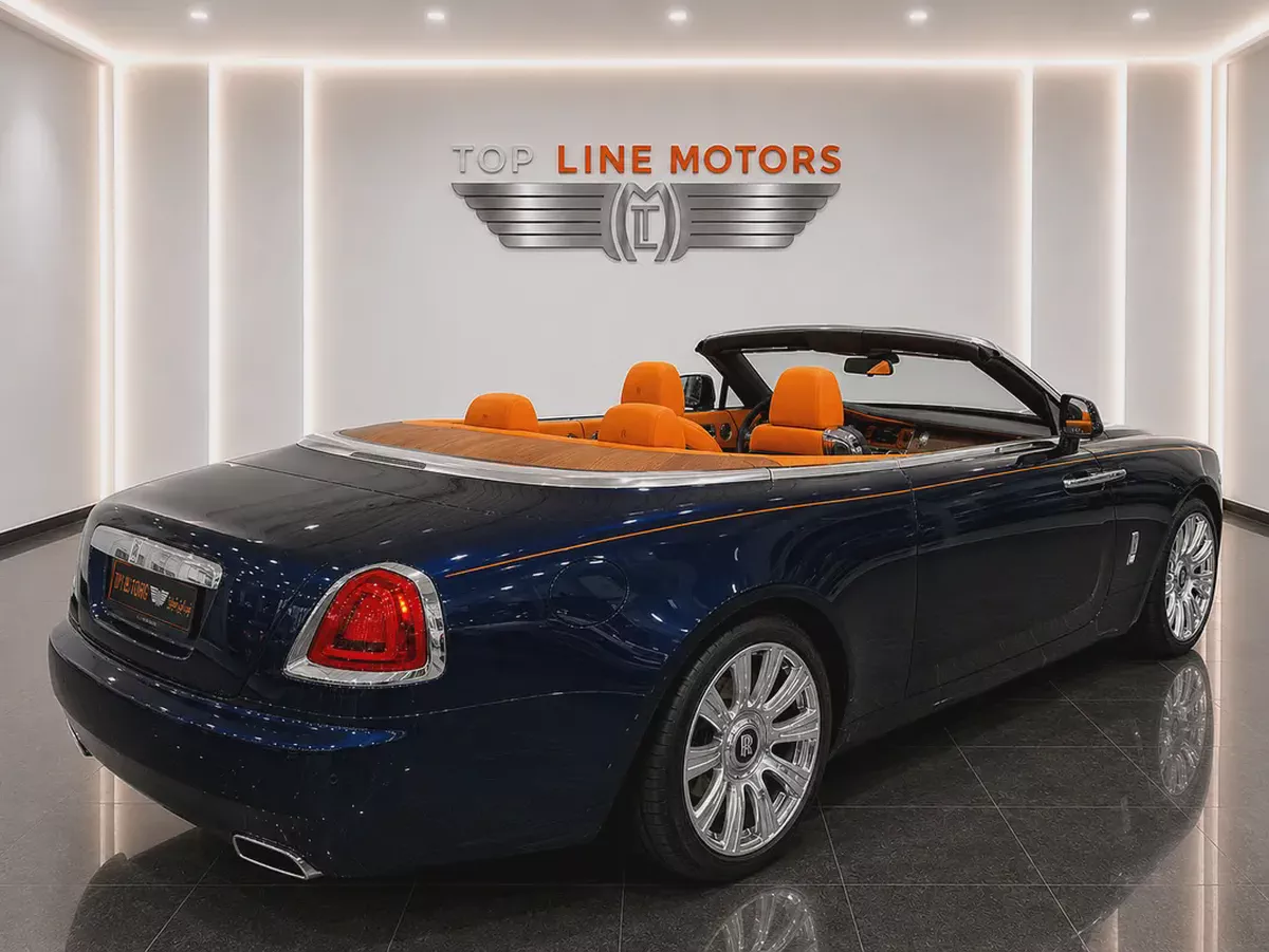 ROLLS-ROYCE DAWN PERFECT COMBINATION COLOR GCC PPF 10-YEAR WARRANTY FULL SERVICE HISTORY NO ACCIDENT-3-3
