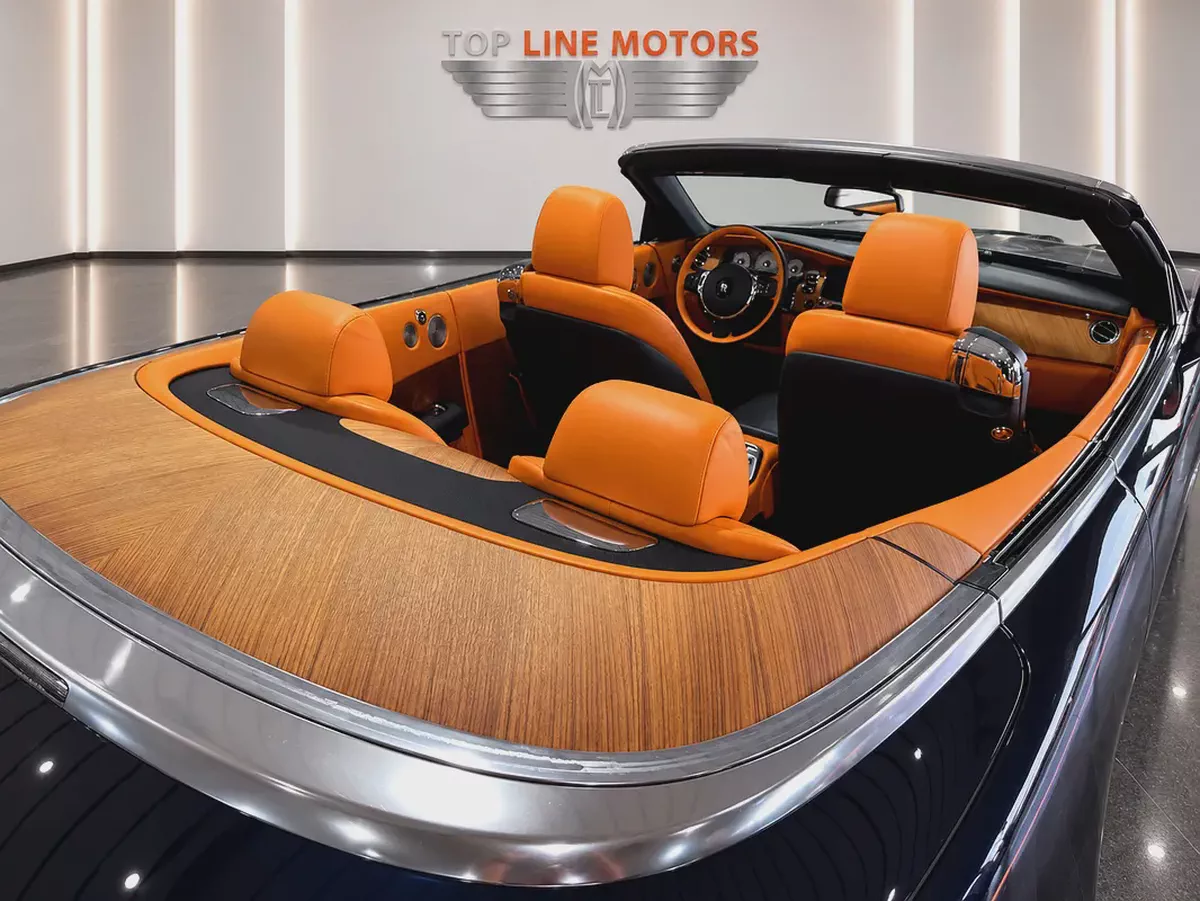 ROLLS-ROYCE DAWN PERFECT COMBINATION COLOR GCC PPF 10-YEAR WARRANTY FULL SERVICE HISTORY NO ACCIDENT-4-4