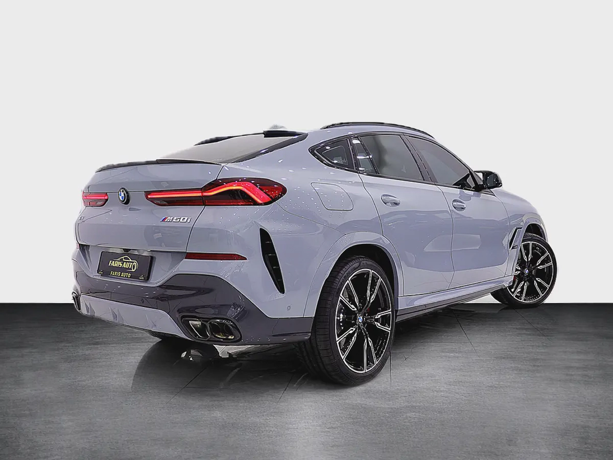 BMW X6 M60i 2026 GCC SPECIAL NARDO GRAY -CARBON PACKAGE-3-3