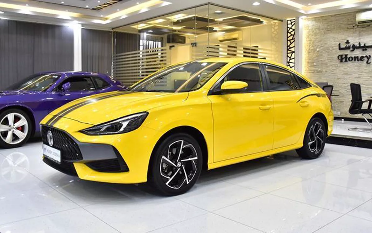 MG GT ( 2023 Model ) in Yellow Color GCC Specs-7-7