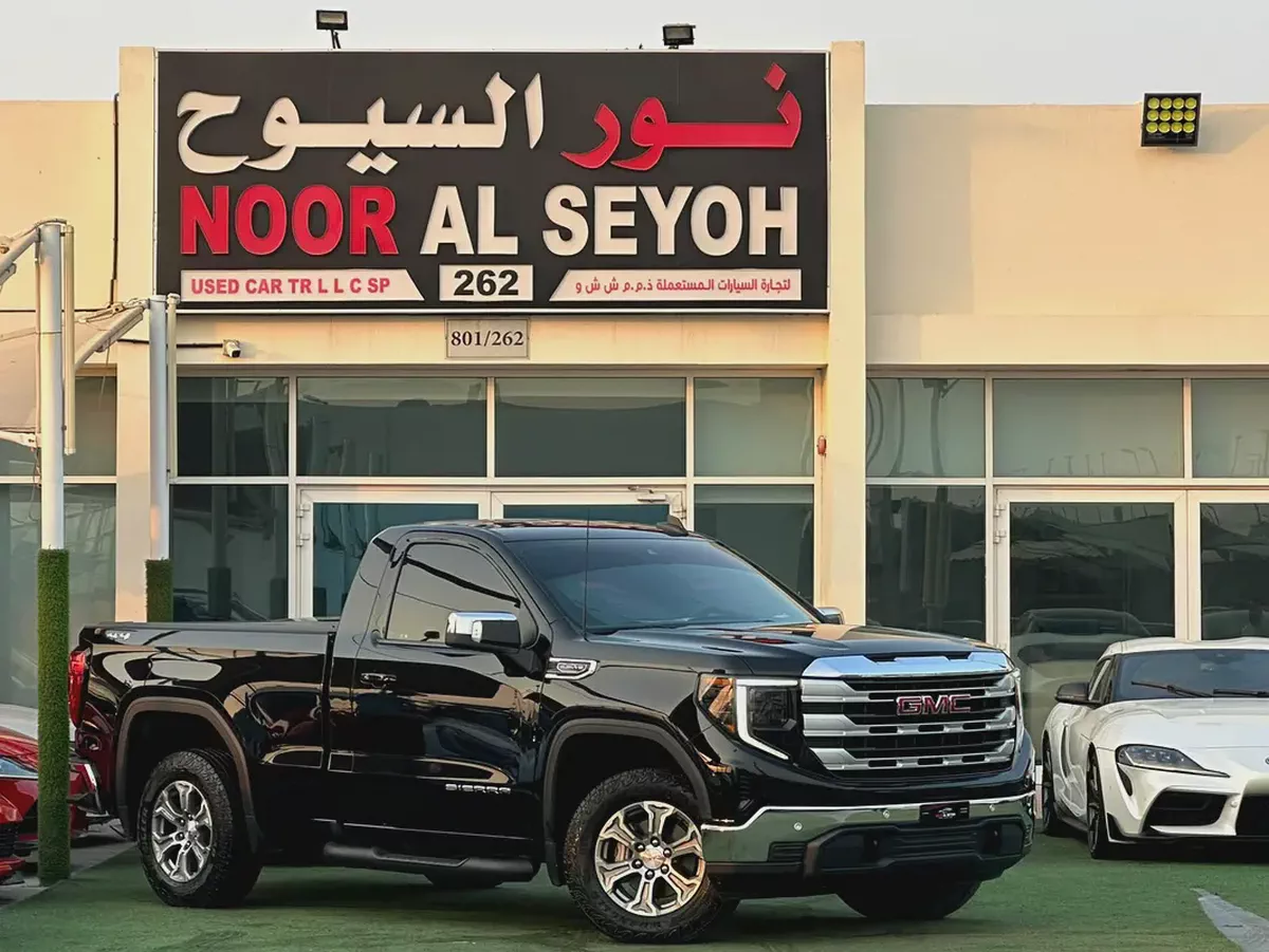 GMC SIERRA SLE 2024 GCC ORIGINAL PAINT UNDER WARRANTY FULL SERVICE HISTORY PERFECT CONDITION