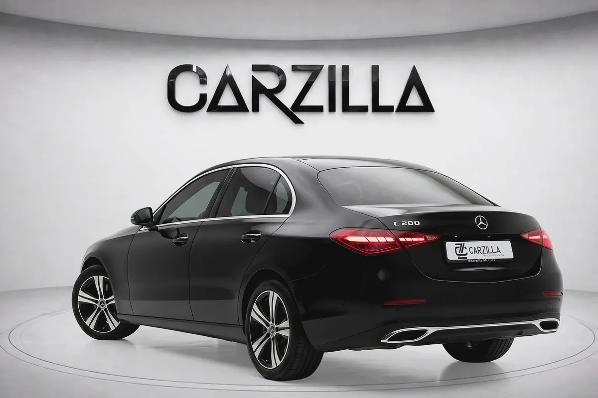 AED 2,252 P.M l 0% Down Payment l Mercedes-Benz C200 l Excellent Condition-1-1