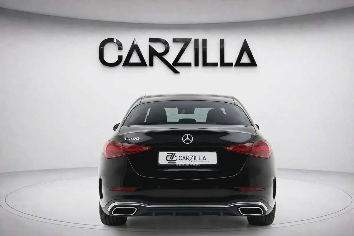 AED 2,252 P.M l 0% Down Payment l Mercedes-Benz C200 l Excellent Condition-3-3