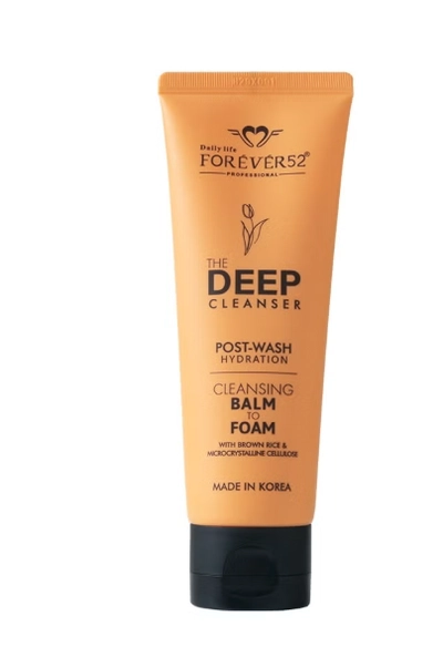FOREVER52 The Deep Cleanser Post-Wash Hydration Cleansing Balm to Foam Yellow-0
