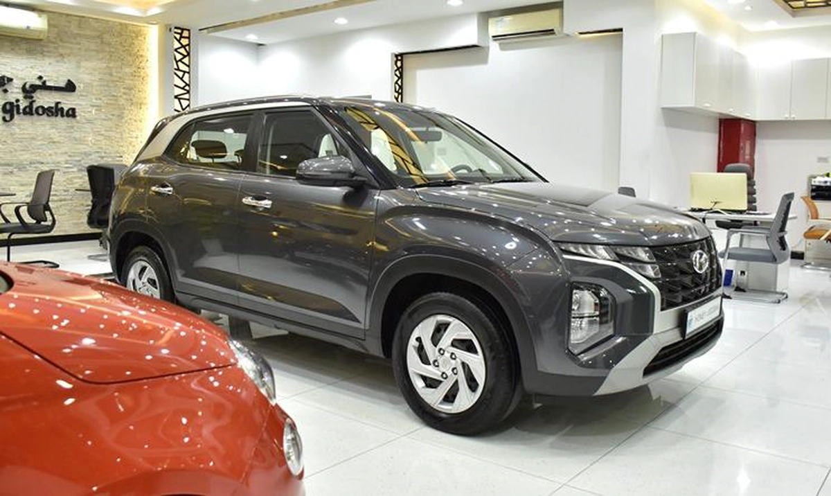 Hyundai Creta ( 2024 Model ) in Grey Color GCC Specs