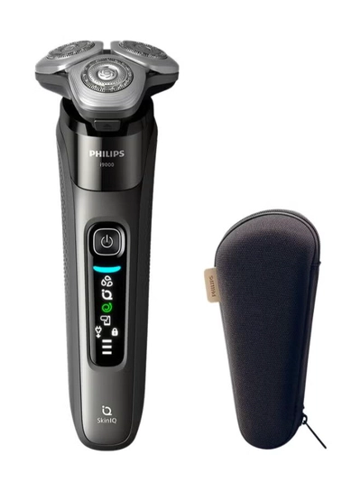  Philips I9000 Wet & Dry Electric Shaver With Skiniq,360° Precision Flexing Head,Pressure Guard Sensor,5 Years Warranty,Integrated Pop-Up Trimmers, Travel Case Included-0