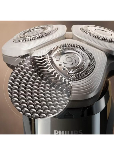  Philips I9000 Wet & Dry Electric Shaver With Skiniq,360° Precision Flexing Head,Pressure Guard Sensor,5 Years Warranty,Integrated Pop-Up Trimmers, Travel Case Included-4