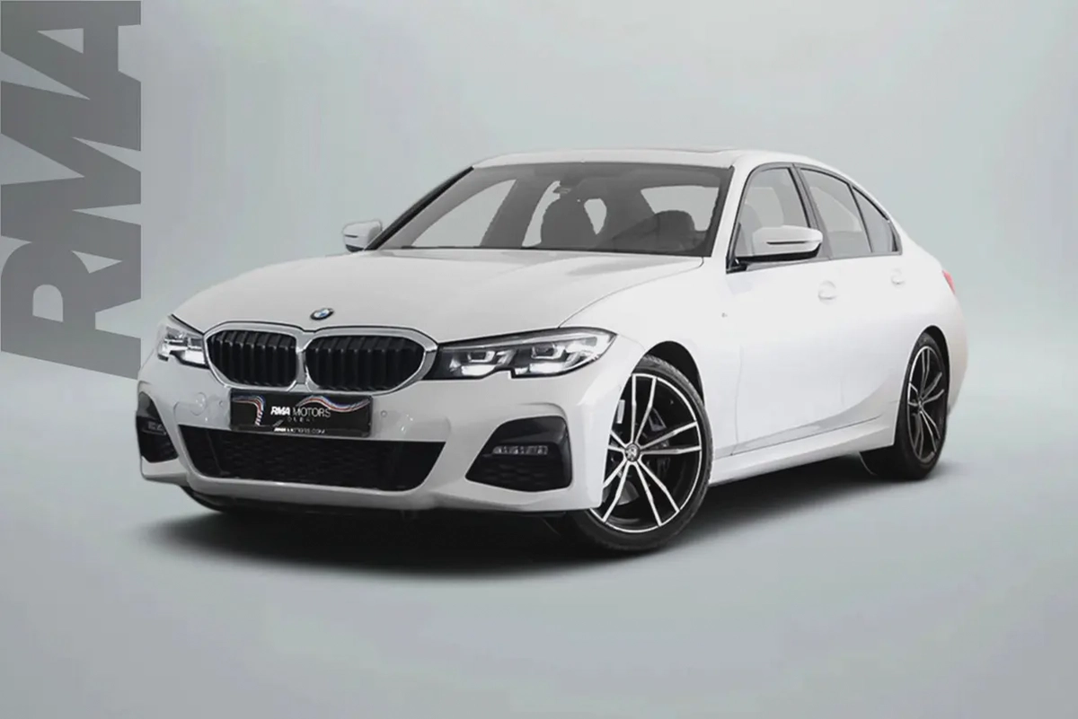 2,461 AED / 60 months | 0% DP | 2021 BMW 330i M-Sport / Full Service History