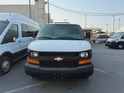 Chevrolet Express 2016 white van 3500-1