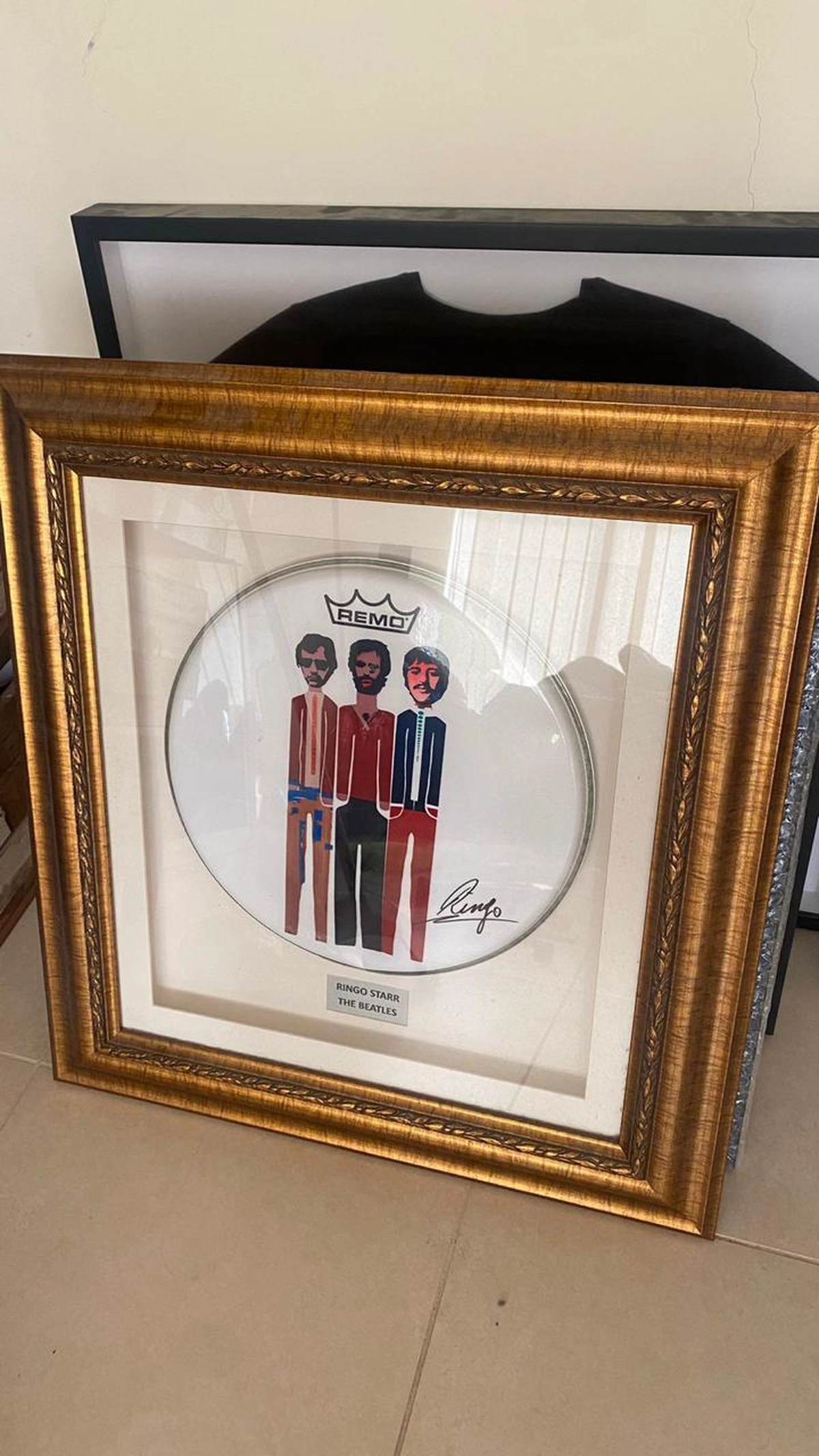 Ringo Starr Signed Drum Head