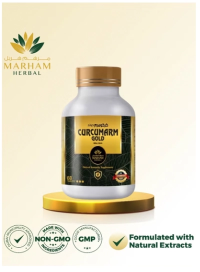 MARHAM HERBAL Curcumarm Gold 500mg Tablet: Natural Immunity Supplements with 500mg-5