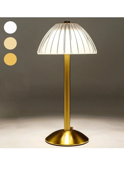 Yuwell Crystal Table Lamp Acrylic Touch Lamp Portable Led Table Lamp With 3 Light Color Modes With Touch Sensor 3-Levels Brightness Desk Lamp For Room Party And Restaurant Decor-3