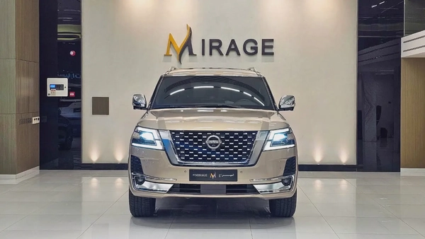 NISSAN - PATROL - LE PLATINUM - V 8 - 2022 MODEL - GCC SPECS - V 8 - 58,000KM - GOLD COLOR