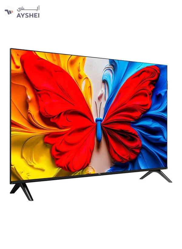 50 Inch Smart TV QLED HDR 10 Google TV, Dolby Audio, Game Mode, Multiple Eye Care with Slim Design (2025 Model) 50S5K black