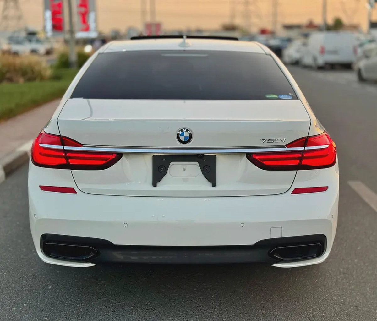 BMW 750I 2016 88000KM - Brown Interior - Japan Import - Clean Title-5-5