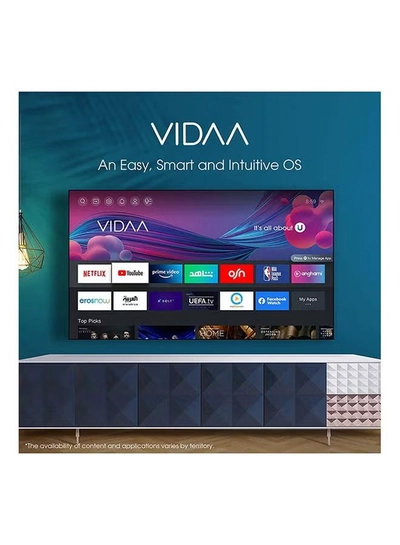 Hisense 50-Inch 4K UHD HDR Smart TV Vidaa OS 50A6GE Black-2