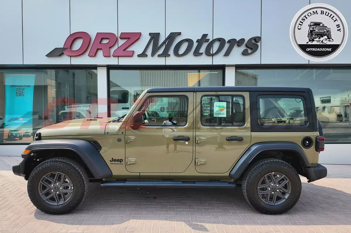 DEALER 5 YRS WTY AND 3 YRS SP - 2026 JEEP WRANGLER 4DR SPORT 41 GREEN (2.0L)-1-1