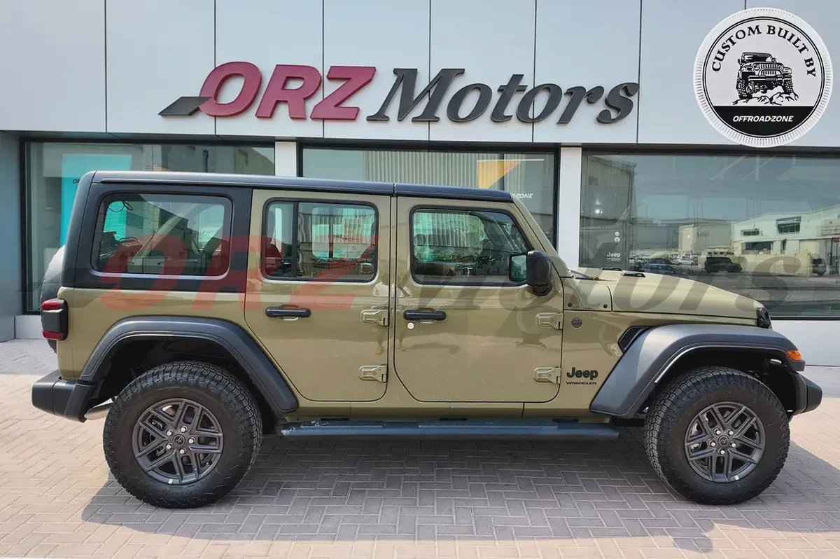 DEALER 5 YRS WTY AND 3 YRS SP - 2026 JEEP WRANGLER 4DR SPORT 41 GREEN (2.0L)-5-5