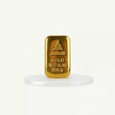 Ten Tola Bar | 116.6 Grams 999.0 Purity Gold 100% Genuine Trusted by Ayshei-0