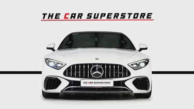 Mercedes Benz SL 63 AMG 4 MATIC Plus-Low Mileage-Exclusive Color-2