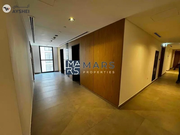 Spacious studio with kitchen appliances and all facilities available in Al mamsha.