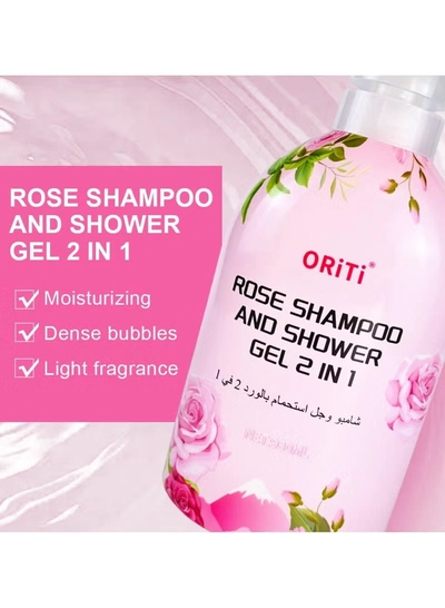 ORiTi ROSE SHAMPOO AND SHOWER GEL 2 IN 1 - 980ML-4