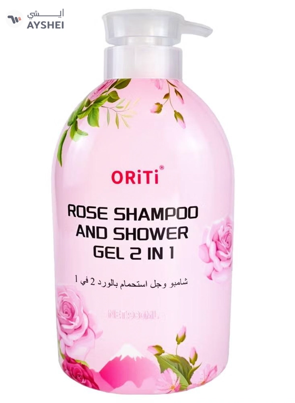 ORiTi ROSE SHAMPOO AND SHOWER GEL 2 IN 1 - 980ML