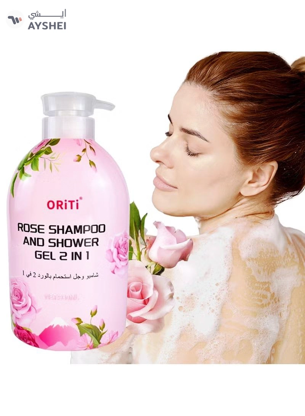 ORiTi ROSE SHAMPOO AND SHOWER GEL 2 IN 1 - 980ML