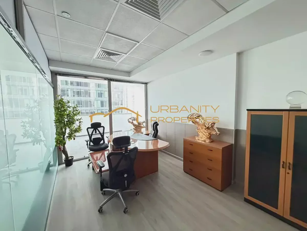 Fully Furnished Office | Fitted | Balcony | Prime Business Bay Location