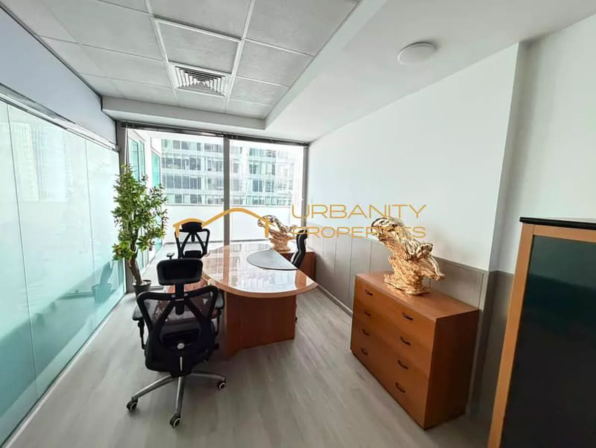 Fully Furnished Office | Fitted | Balcony | Prime Business Bay Location-6-6