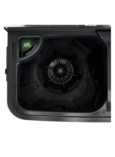 GEEPAS 9 KG Twin Tub Washing Machine | Semi-Automatic, Equipped with Big Pulsator and Spin Dry | Efficient Performance and Classic Design | Perfect for Home, Apartments, etc | 9 kg 580 W GSWM18053 Black-2