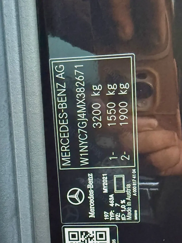 Mercedes G63 model 2021 import from Korea مرسيدس جي 63 موديل 2021 وارد كوريا