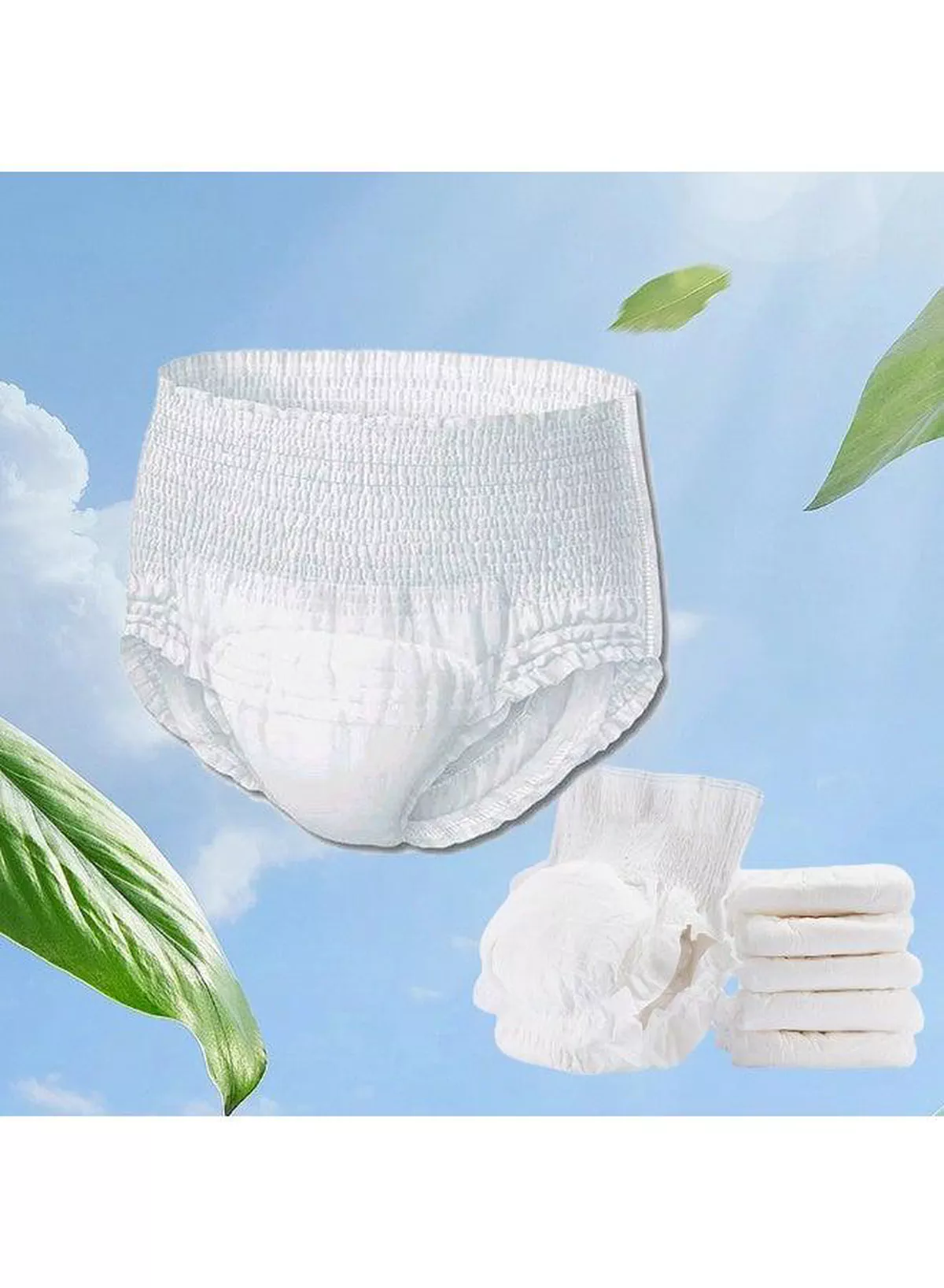 1 pack = 8 pieces, Ultra Absorbent Adult Diapers for All-Day Protection Experience enhanced absorbency and reliable leakage protection with these thickened adult diapers, thoughtfully designed for comfort, convenience, confidence, and long-lasting dryness throughout busy days and restful nights.-7-7