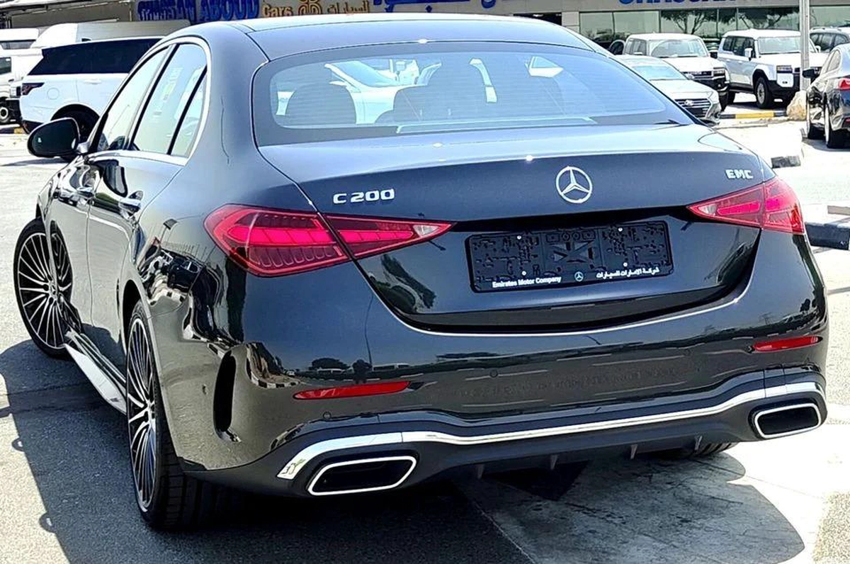 Mercedes Benz C200 STD AMG 5 Years Warranty 2026 GCC - AED 220,000-13-13