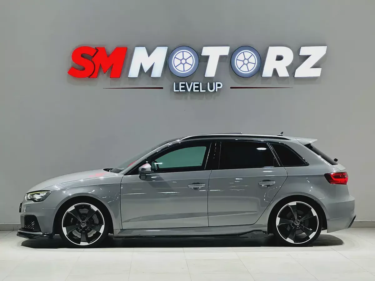 AUDI RS3 2016 HATCHBACK GCC SPECS NARDO GREY MINT CONDITION-2-2