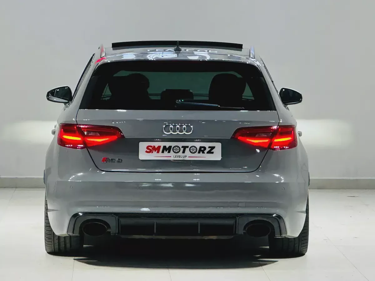 AUDI RS3 2016 HATCHBACK GCC SPECS NARDO GREY MINT CONDITION-5-5