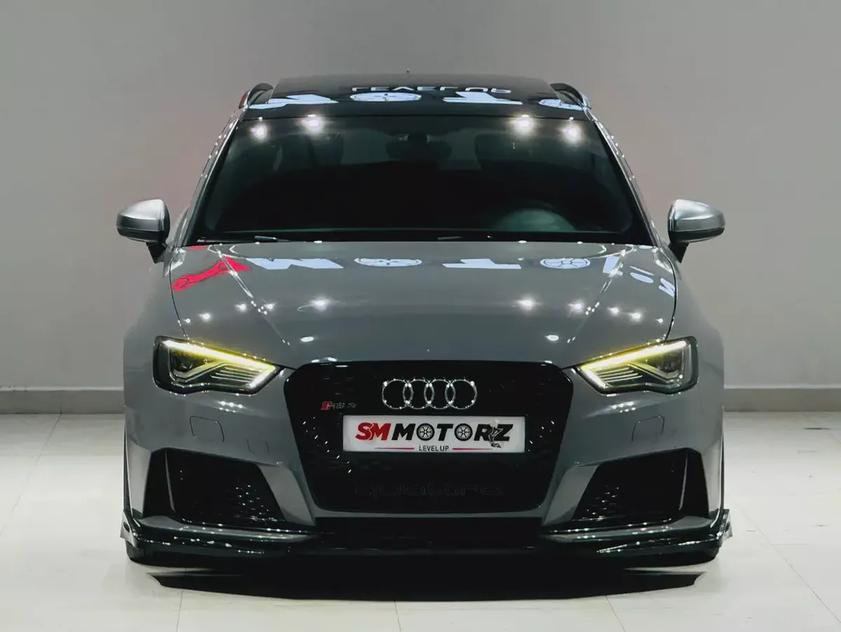 AUDI RS3 2016 HATCHBACK GCC SPECS NARDO GREY MINT CONDITION-6-6