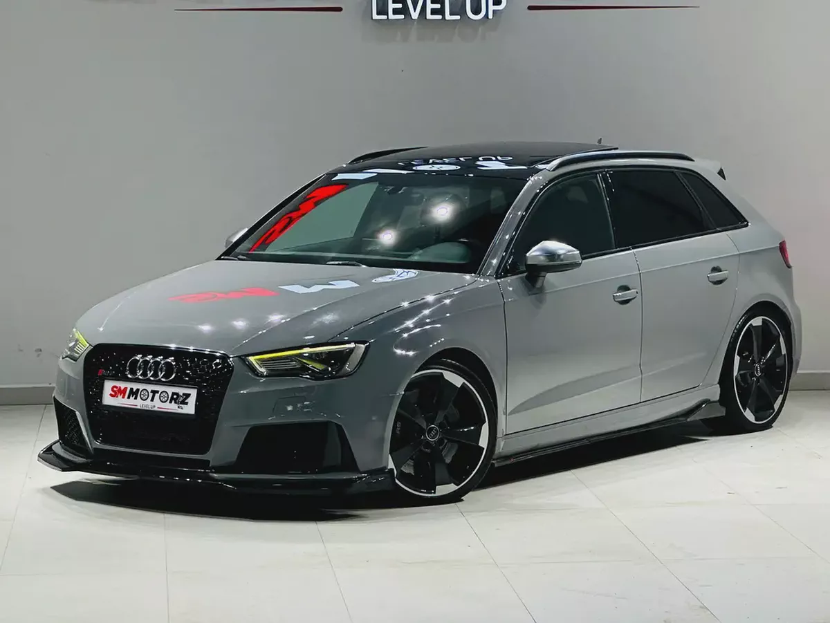 AUDI RS3 2016 HATCHBACK GCC SPECS NARDO GREY MINT CONDITION-8-8