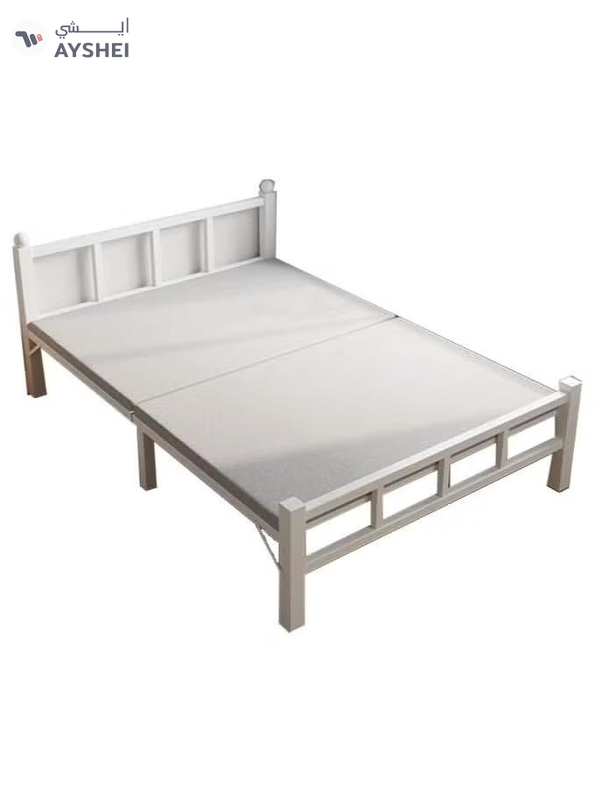 DubaiGallery Folding bed single bed home office lunch break bed simple bed wooden board bed portable bed folding bed iron bed-3-3