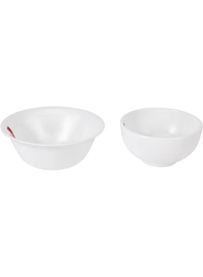 Delcasa DC3391 Opalware Dinner 33-Pieces Set, White-3
